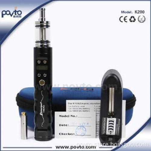 quality e cigarette K200 e cig new design mod kit variable voltage